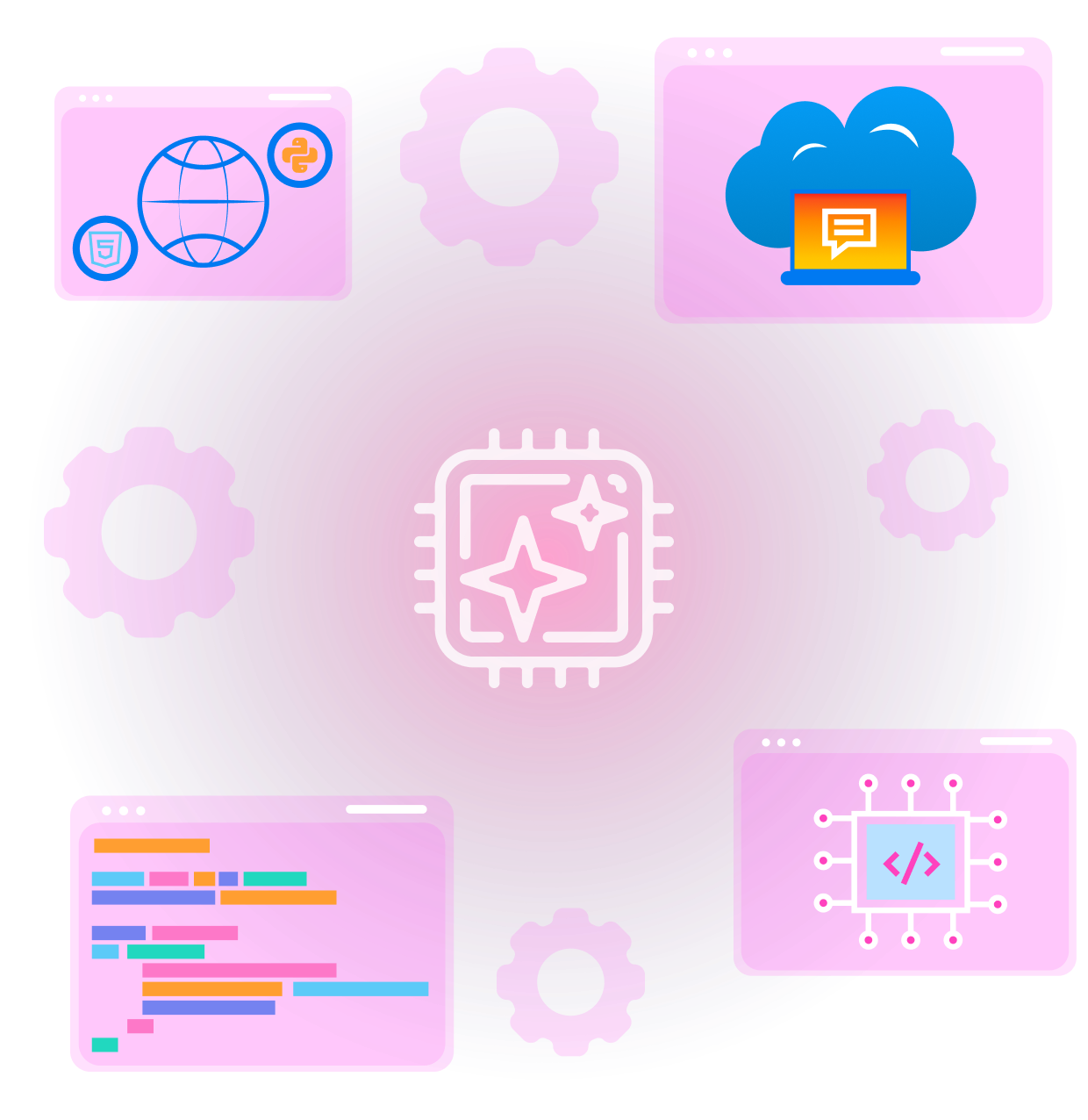 Build Smarter Apps with Generative AI Mobile Graphic